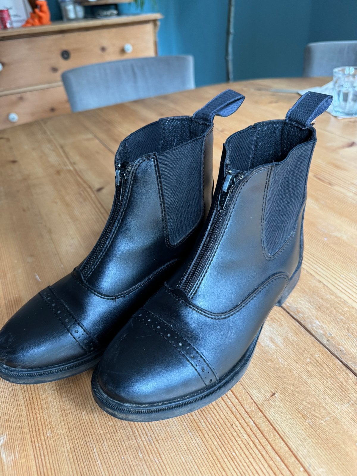 Paardrijlaarsjes maat 35 Epplejeck Jodhpurs, Dieren en Toebehoren, Ophalen of Verzenden, Zo goed als nieuw, Dressuur, Schoeisel