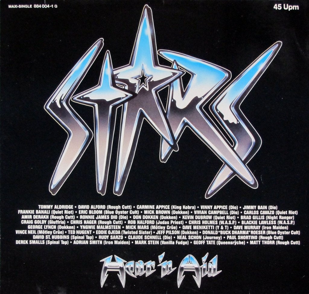 Hear 'n Aid - Stars, LP, Gebruikt, Hardrock, Ophalen of Verzenden