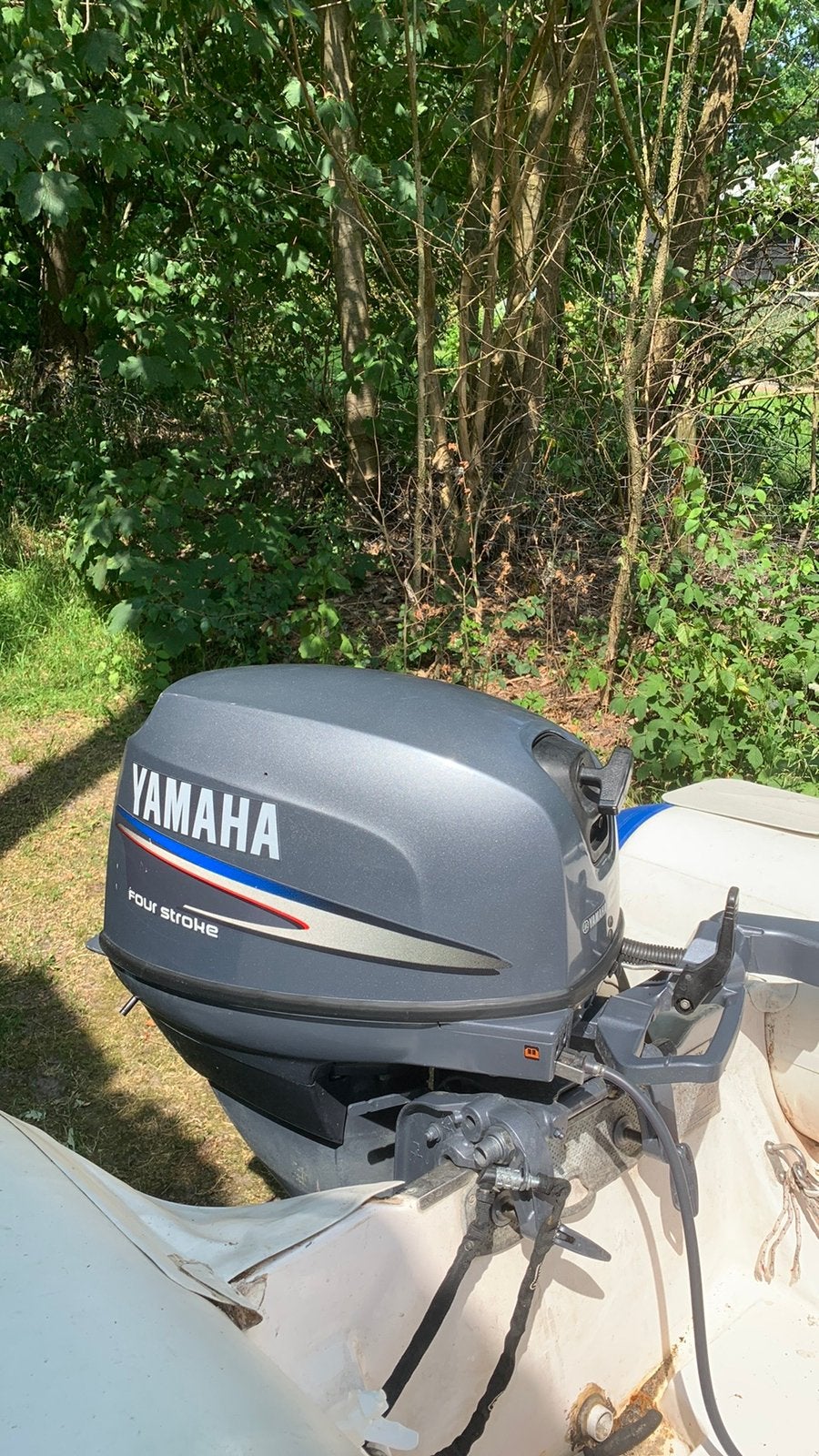 Yamaha 25 pk 4-takt buitenboordmotor met TigerMarine 320, Watersport en Boten, Ophalen, 10 tot 30 pk, Gebruikt, Viertaktmotor