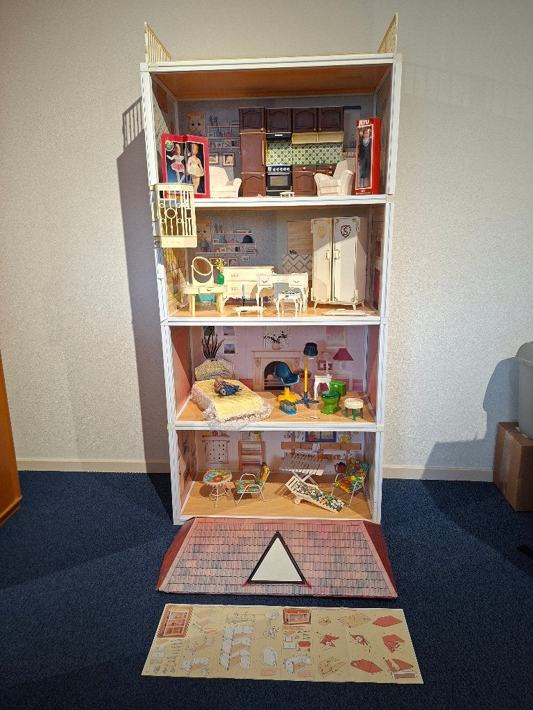 Vintage originele Sindy Super Home 1983, Ophalen of Verzenden, Gebruikt, Pop