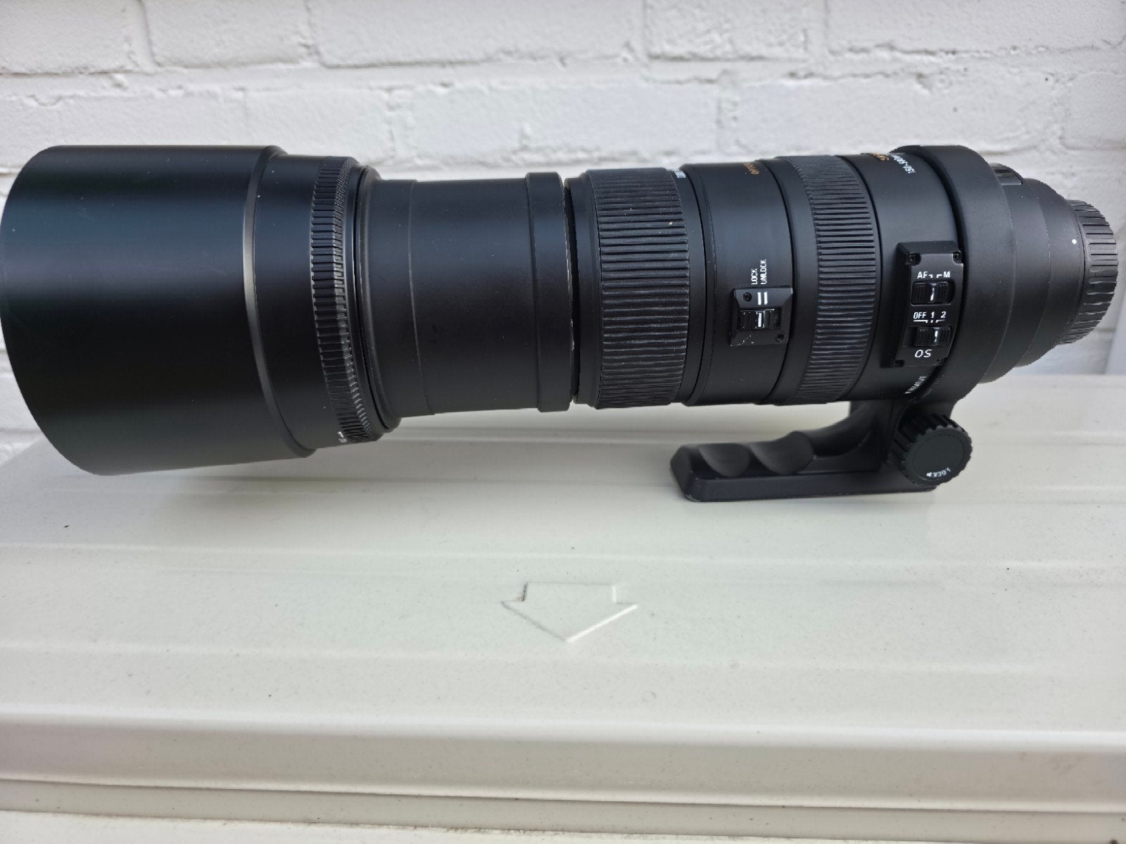 Sigma DG 150-500mm 1:5-6.3 APO HSM Telelens, Audio, Tv en Foto, Fotografie | Lenzen en Objectieven, Gebruikt, Sigma, Statiefgondel