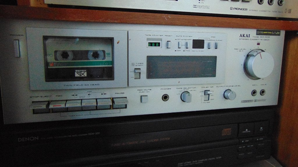 Akai GX-M10 cassettedeck met rack mount, Ophalen, Enkel, Akai