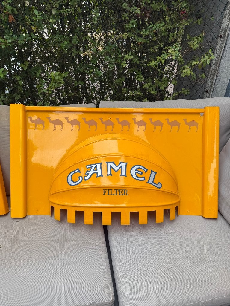 Vintage Camel reclame display XXL tabak geen Marlboro, Ophalen, Gebruikt, Lichtbak of (neon) lamp