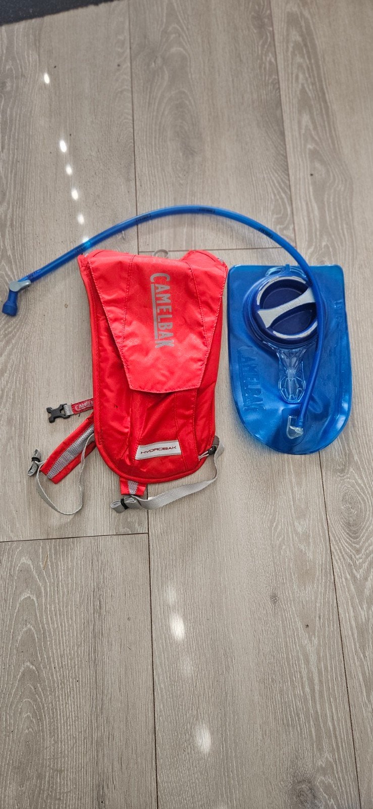 camelbak rugzak, Ophalen