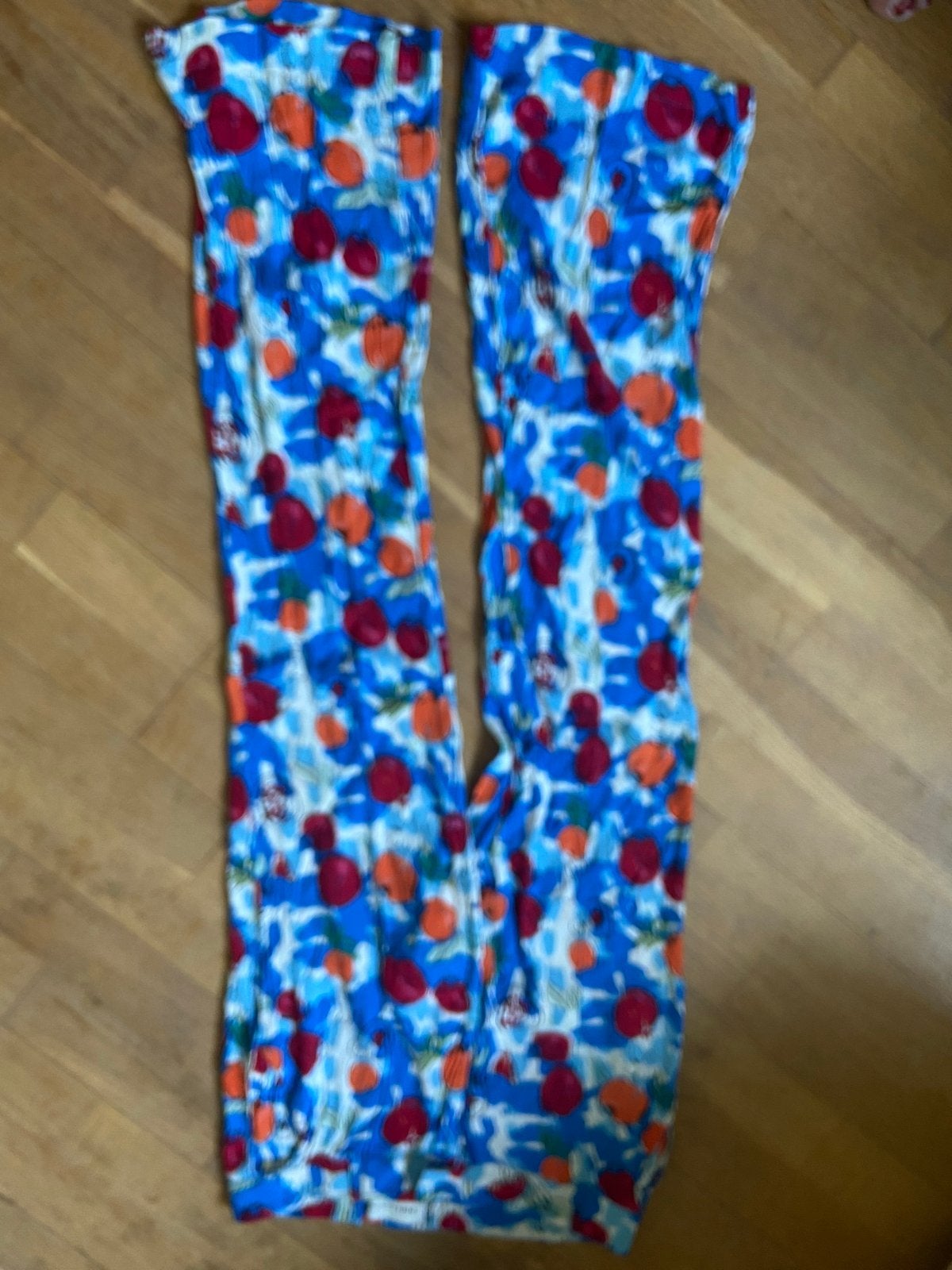 Pom Amsterdam Broek met Vrolijke Fruitprint - Maat 36, Meerkleurig, Ophalen of Verzenden, Maat 36 (S), Lang