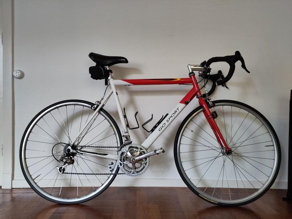 Racefiets, Fietsen en Brommers, Fietsen | Racefietsen, Gebruikt, 26 inch, Velgrem, Aluminium