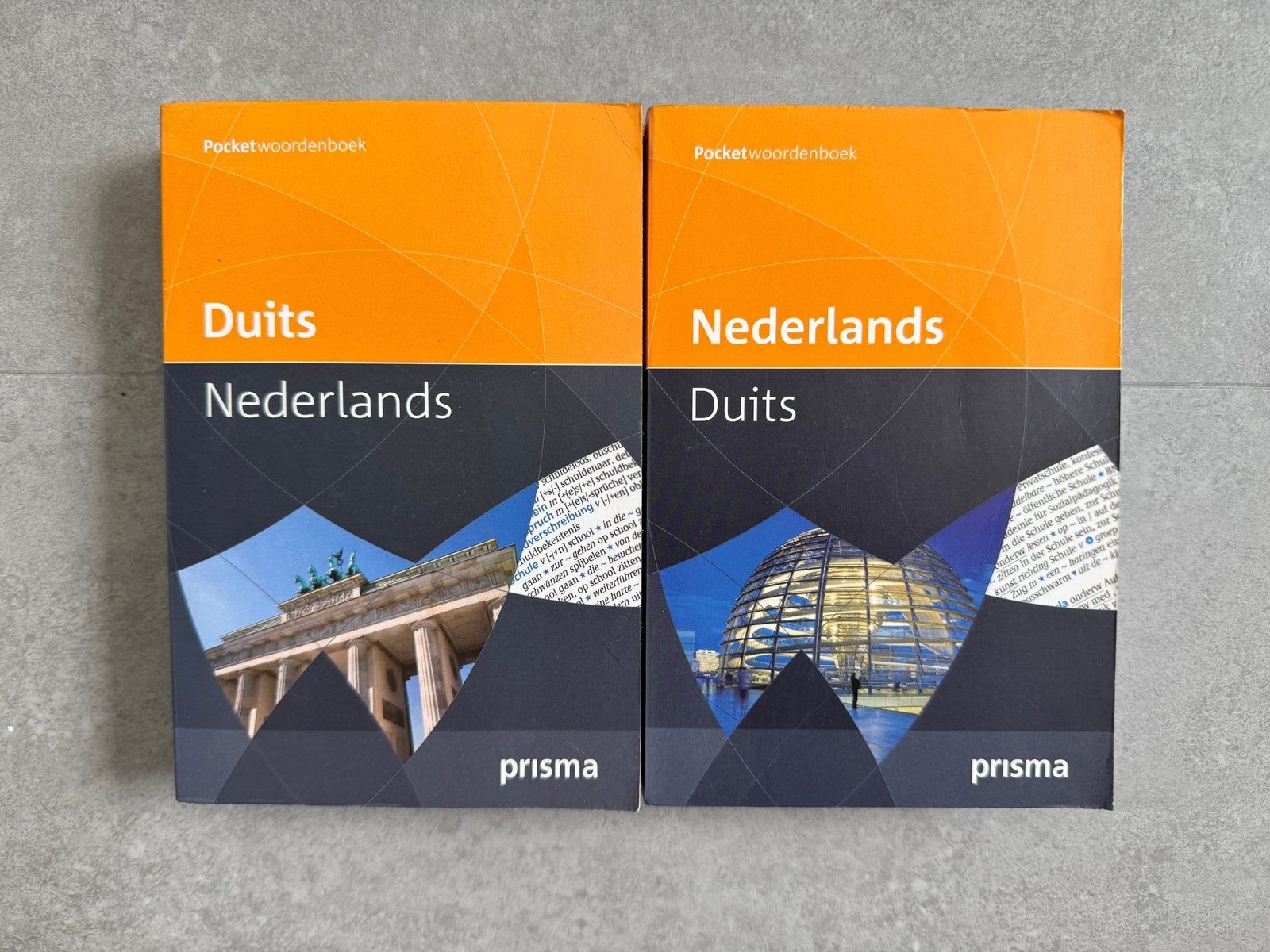Prisma Woordenboeken: Duits, Spaans, Frans, Ophalen of Verzenden, Gelezen, Prisma of Spectrum, Nederlands