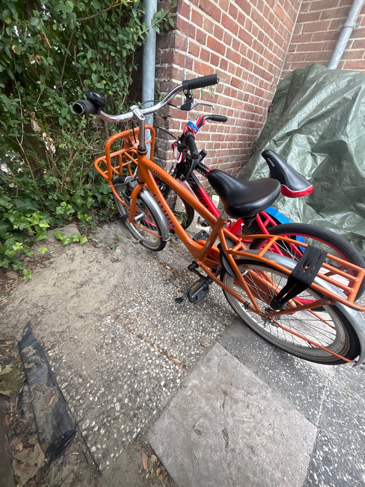2 kinderfiets, Fietsen en Brommers, Fietsen | Kinderfietsjes, Gebruikt, 20 inch of meer, Terugtraprem, Ophalen