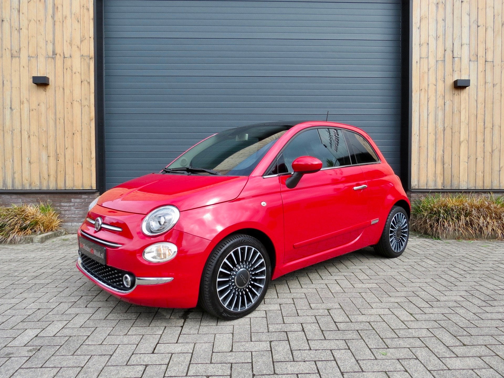 Fiat 500 0.9 TwinAir Turbo Lounge automaat *Navi *Cruise con, Auto's, Gebruikt, Leder en Stof, Origineel Nederlands, Bedrijf