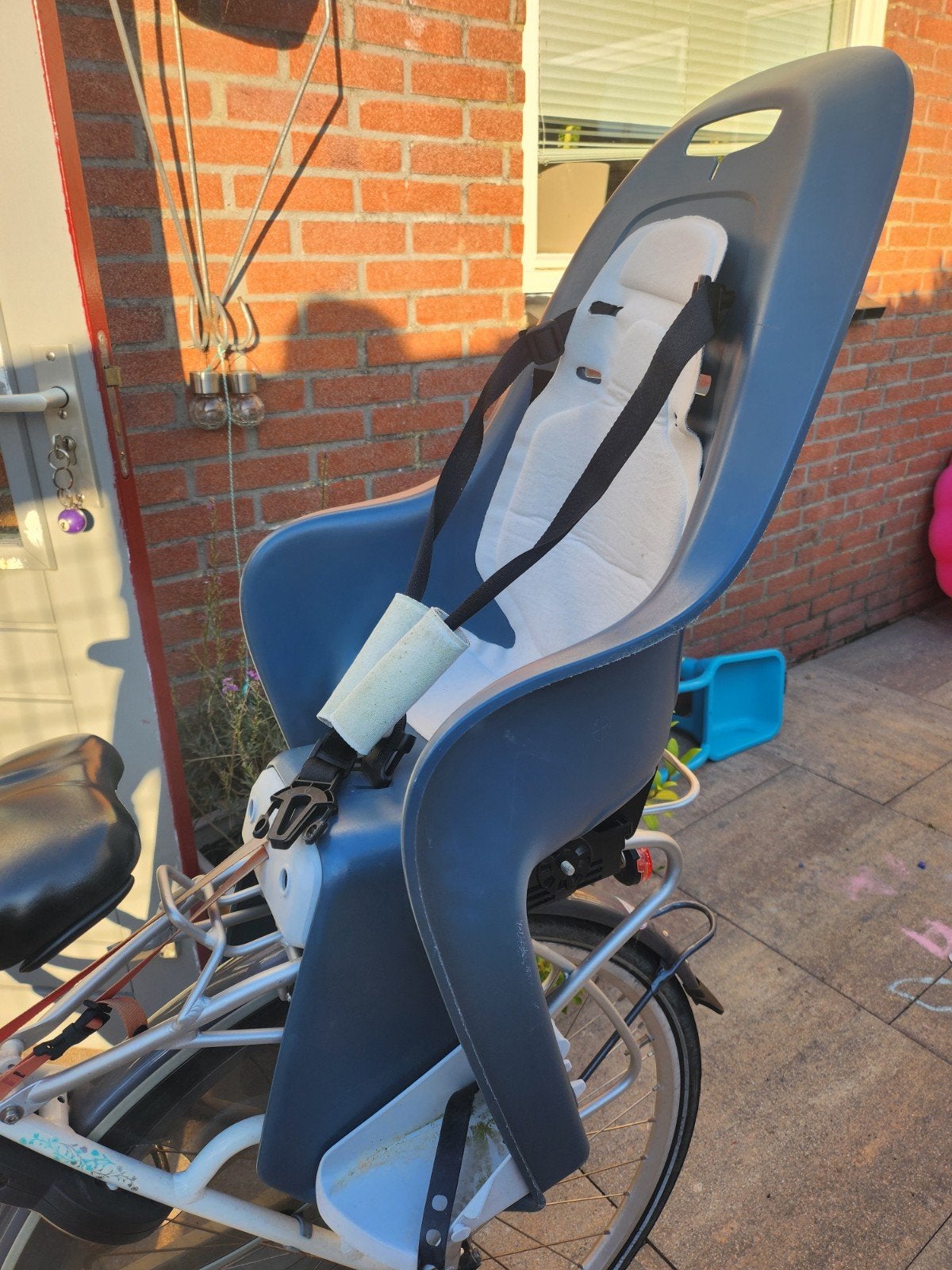 Fiets stoel, Ophalen