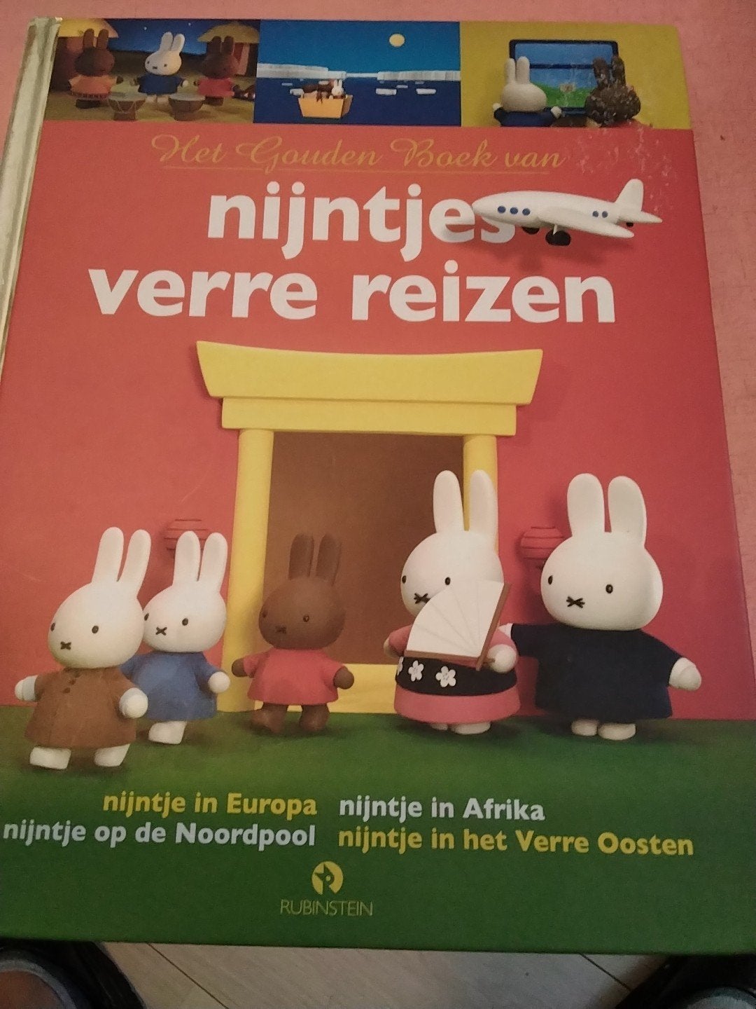 het gouden boek van nijntjes verre reizen € 5, 5 of 6 jaar, Fictie algemeen, Jongen of Meisje, Zo goed als nieuw