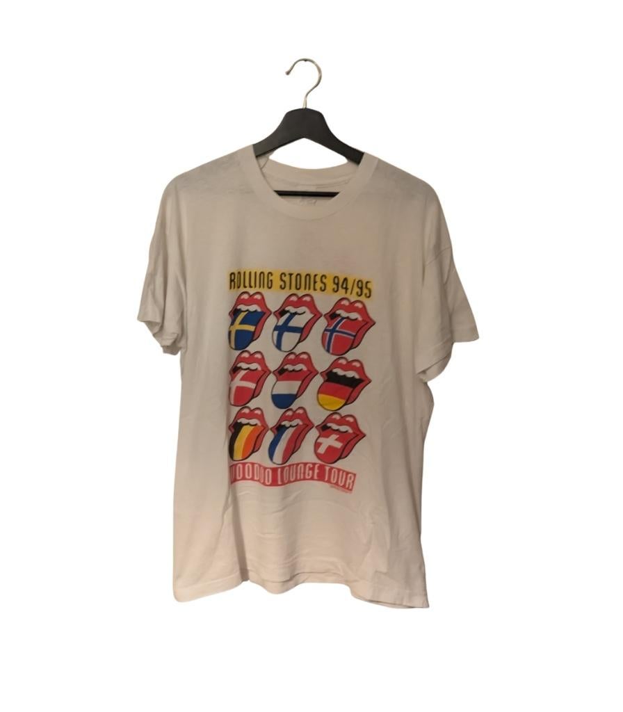 rolling stones voodoo lounge tour t-shirt 1994 1995, Wit, Maat 56/58 (XL), Ophalen of Verzenden, Screen Stars