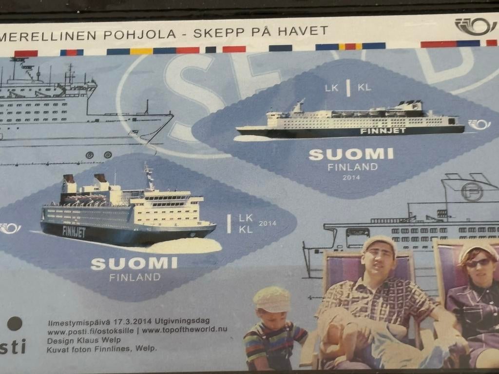 Schip, Finland 2014, Ophalen of Verzenden, Postfris, Overige thema's