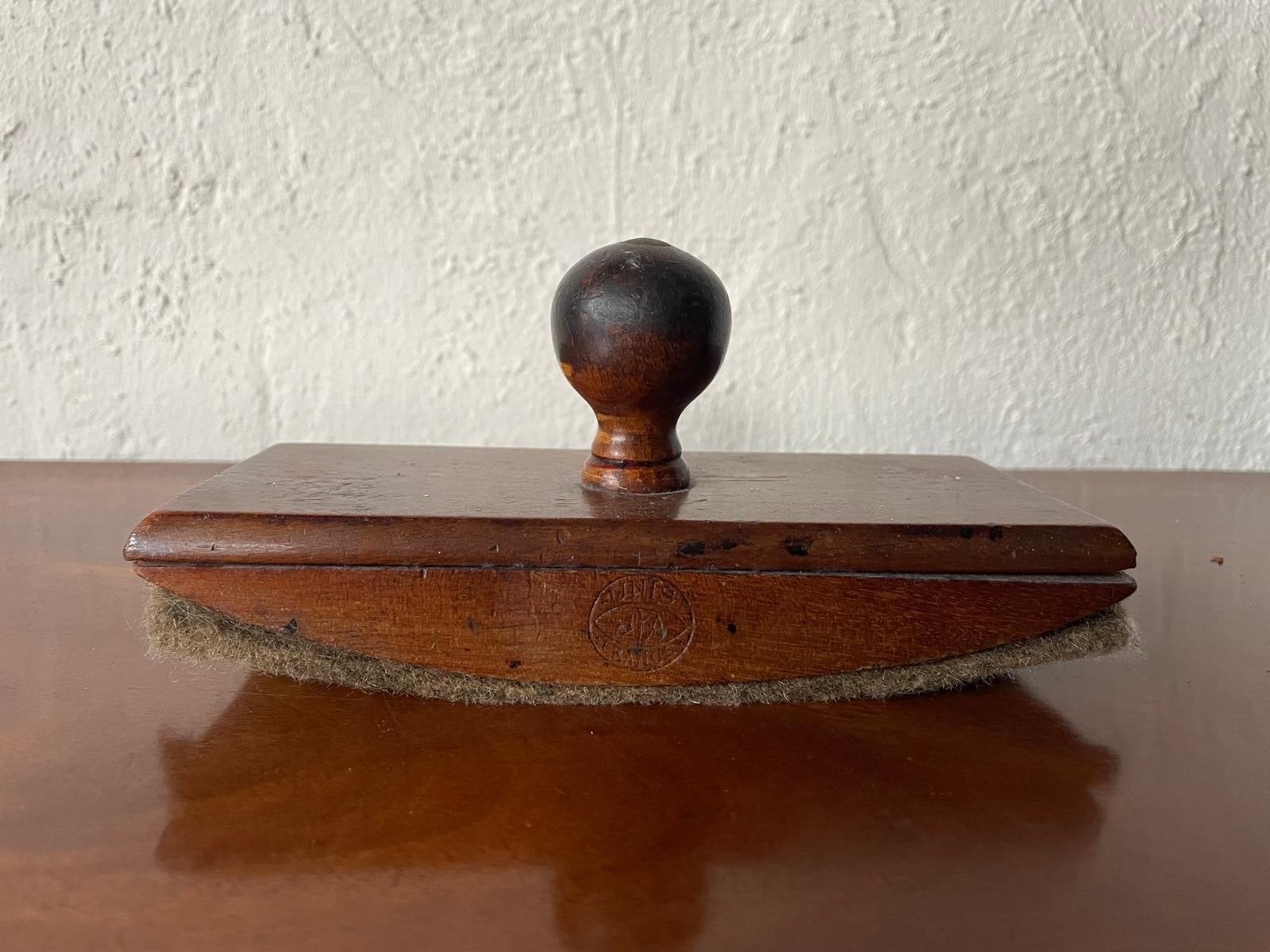 Antieke houten inktwieg - UNIS J.A. France, Ophalen