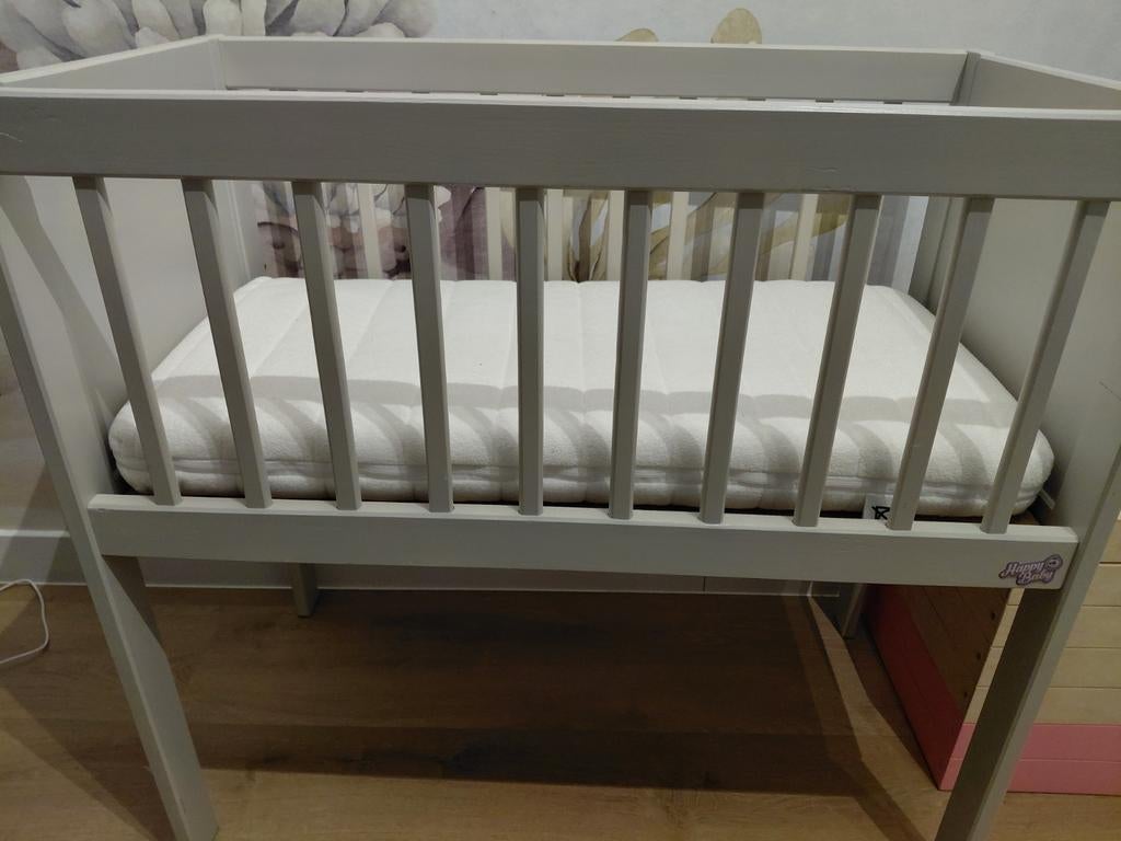 Wieg 80x40, eventueel met matras, Ophalen, Zo goed als nieuw, Wieg