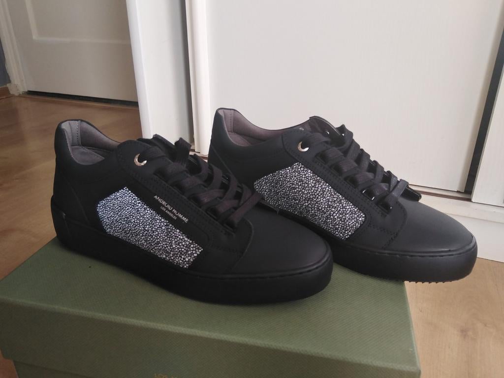 Android homme sneakers zwart, Zwart, Nieuw, Ophalen of Verzenden, Sneakers of Gympen