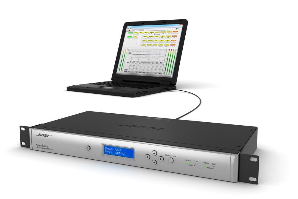 Bose ControlSpace SP-24 Sound Processor, Ophalen of Verzenden, Zo goed als nieuw, Audio
