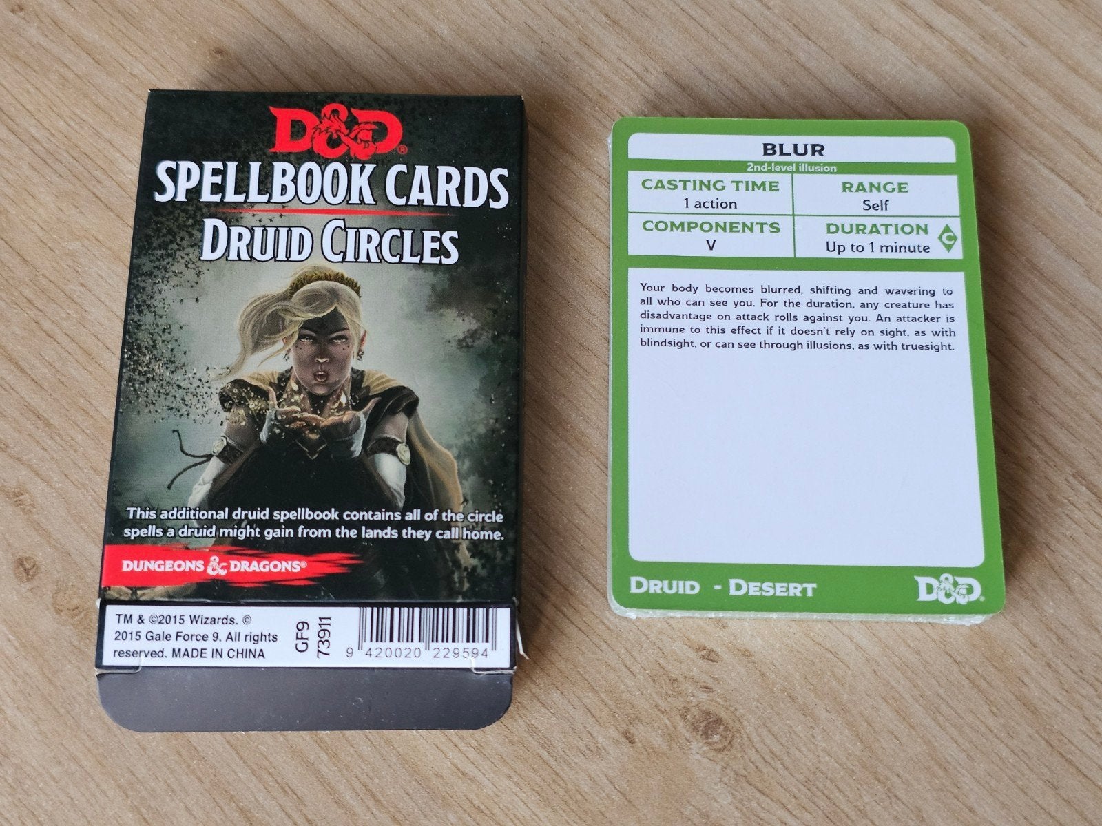 D&D 5e Spellbook Cards – Druid Circles – kaarten gesealed, Ophalen of Verzenden, Zo goed als nieuw