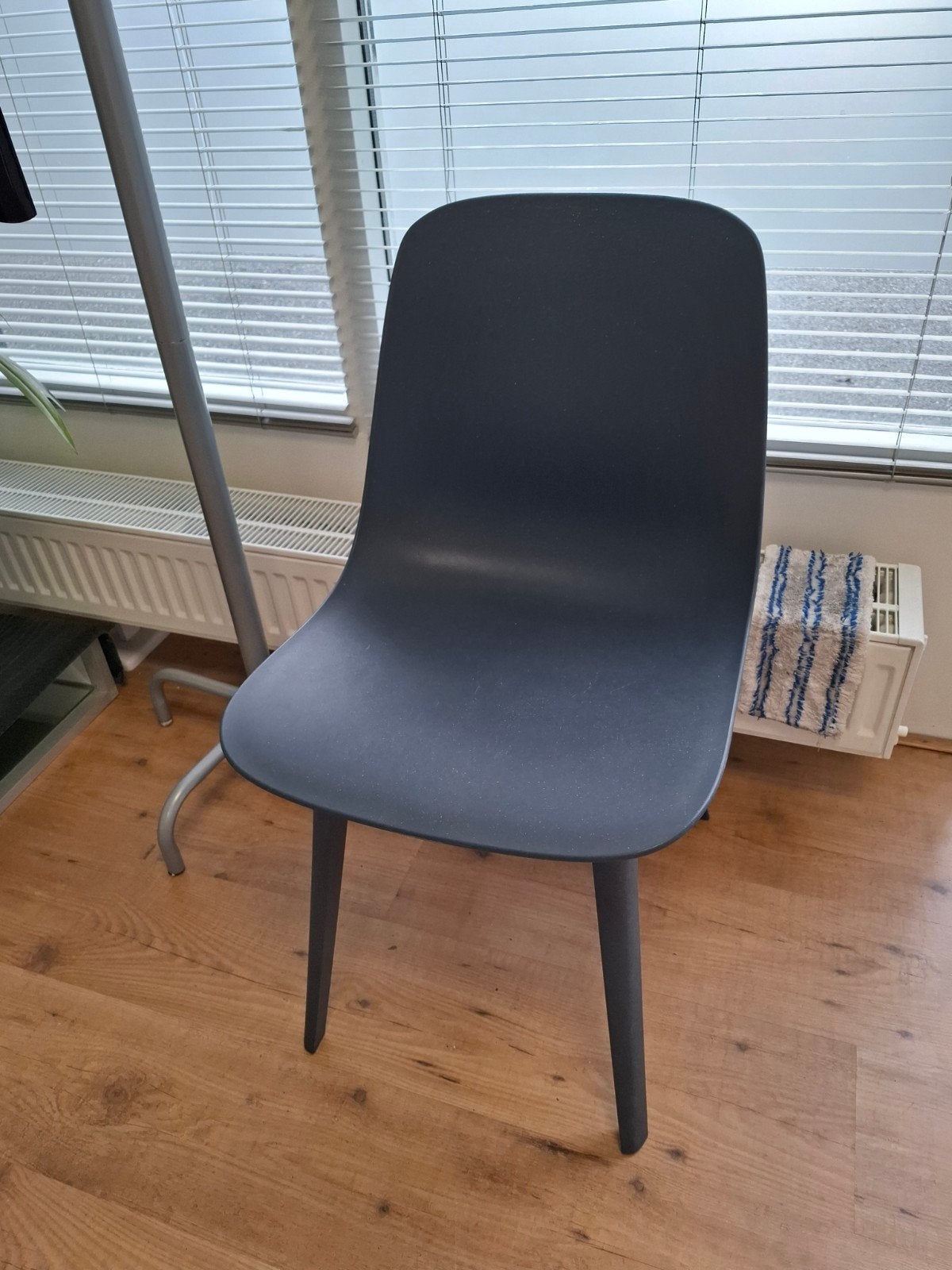 Stoel, Ophalen, Kunststof, Blauw, Zo goed als nieuw