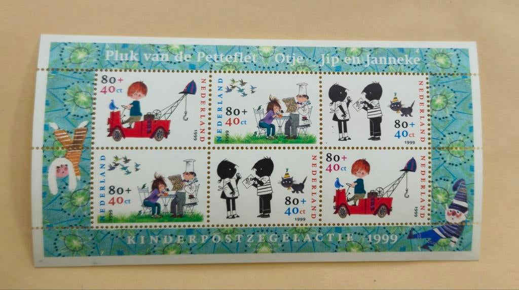 Kinderpostzegels 1999, Postzegels en Munten, Ophalen of Verzenden