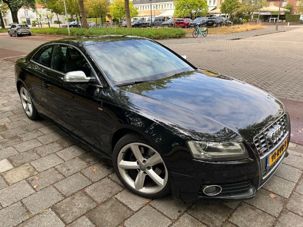 Audi A5 Coupe 1.8 TFSI pro S Line - automaat - 2de eigenaar, Auto's, Automaat, Zwart, 4 cilinders, Leder en Stof