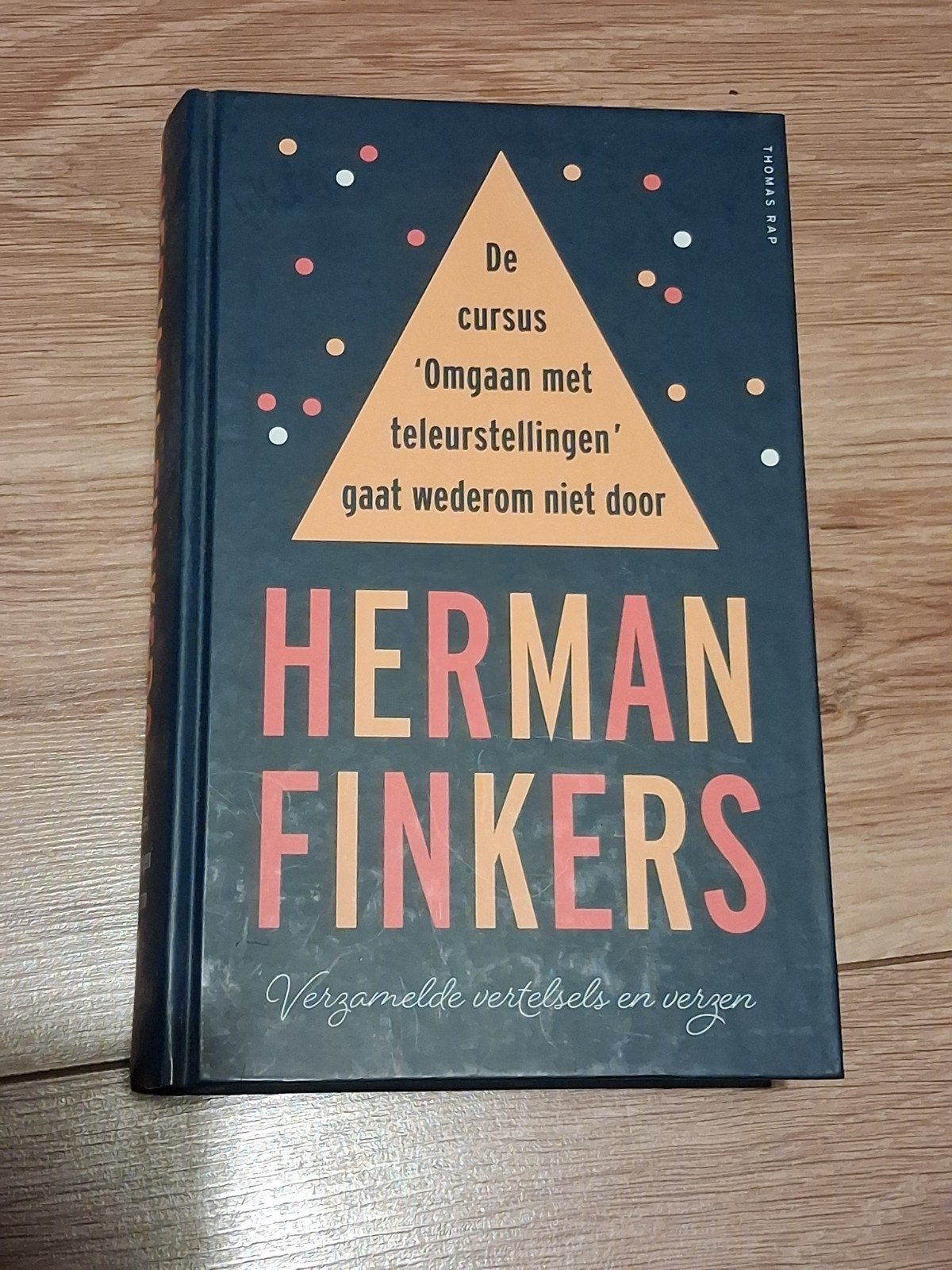 Herman Finkers - De cursus 'Omgaan met teleurstellingen', Ophalen of Verzenden, Zo goed als nieuw, Herman Finkers, Nederland