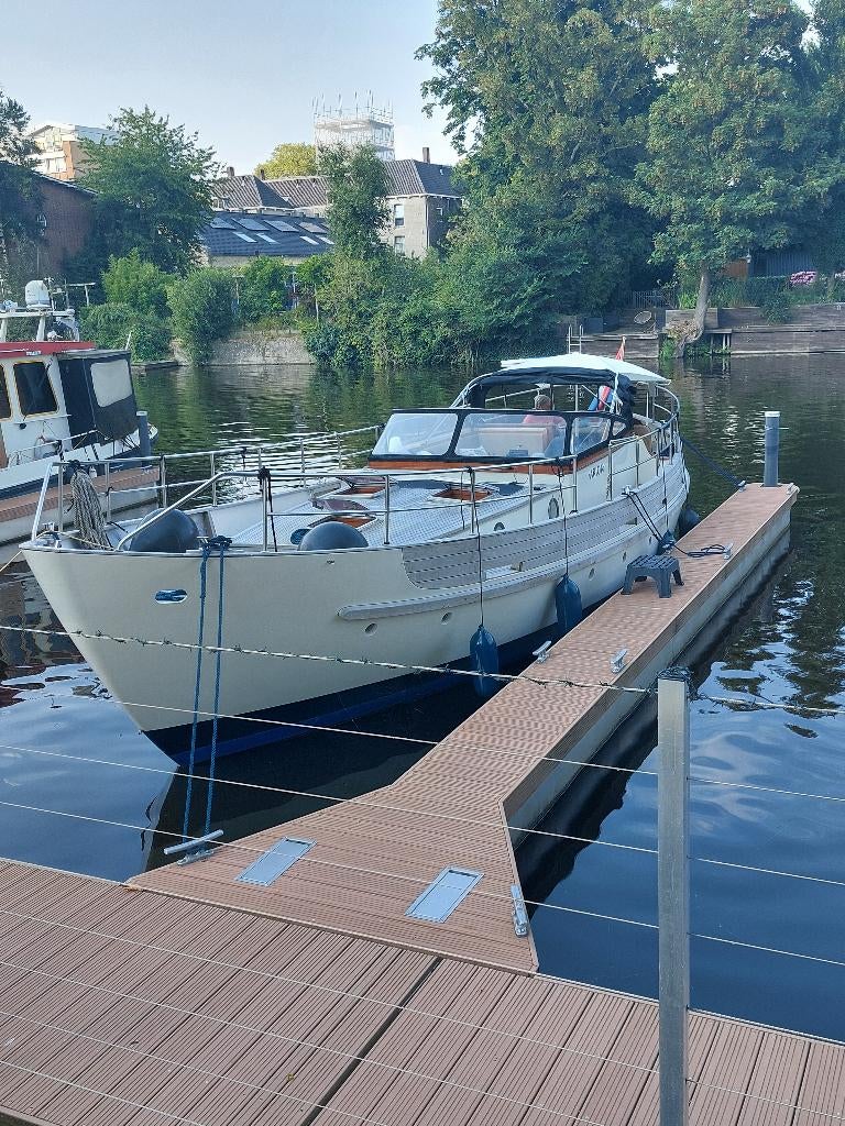 Fisher 37 Cabrio, Watersport en Boten, Motorboten en Motorjachten, Ophalen, Gebruikt, Diesel, 9 tot 12 meter