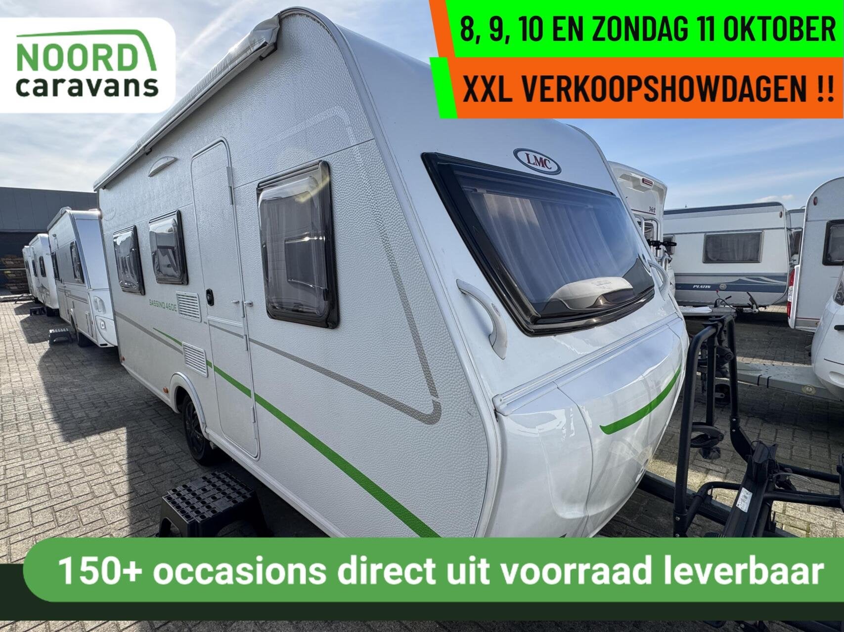 Lmc SASSINO 450E, ENKELEBDEEN, DINETTE, MOVER,ZAKLUIFEL, Caravans en Kamperen, Bedrijf, 750 - 1000 kg, 6 tot 7 meter, Hordeur