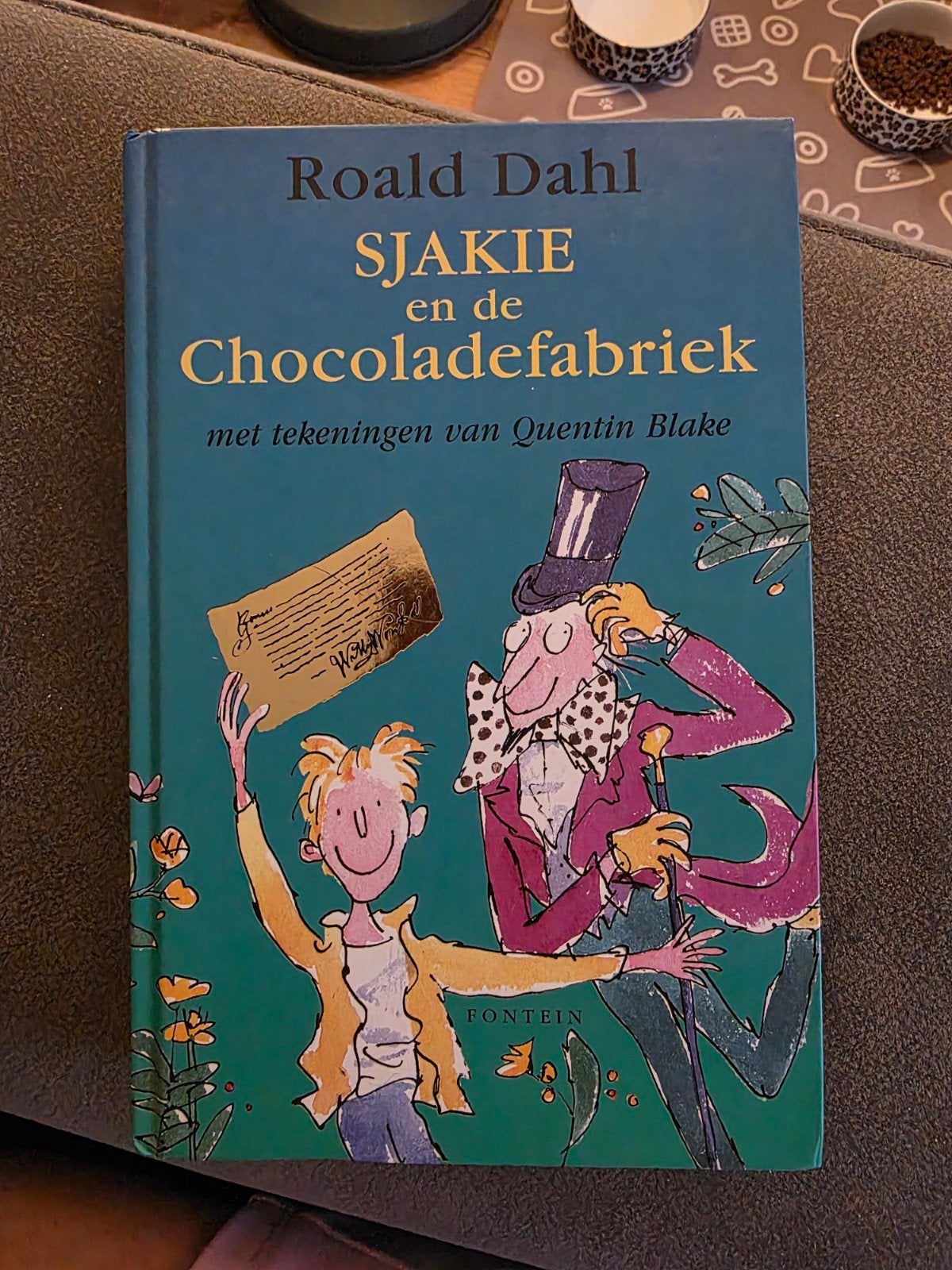 Sjakie en de Chocoladefabriek - Roald Dahl, Ophalen of Verzenden, Gelezen, Roald Dahl, Fictie algemeen