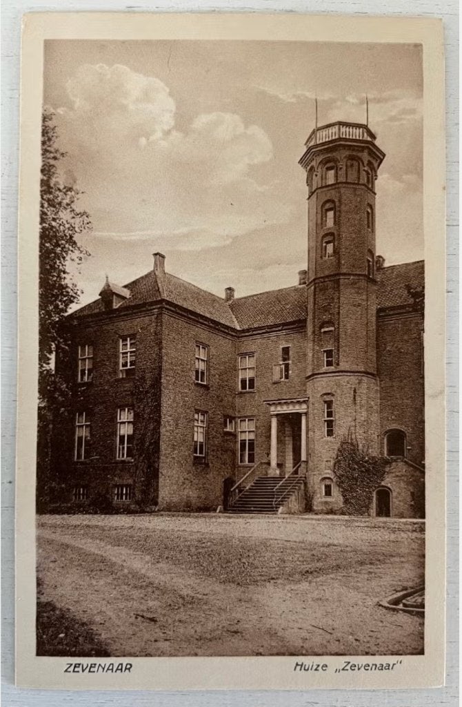 Oude Ansichtkaart - Zevenaar - Huize "Zevenaar", Verzamelen, Ophalen of Verzenden, Voor 1920, Gelopen, Gelderland