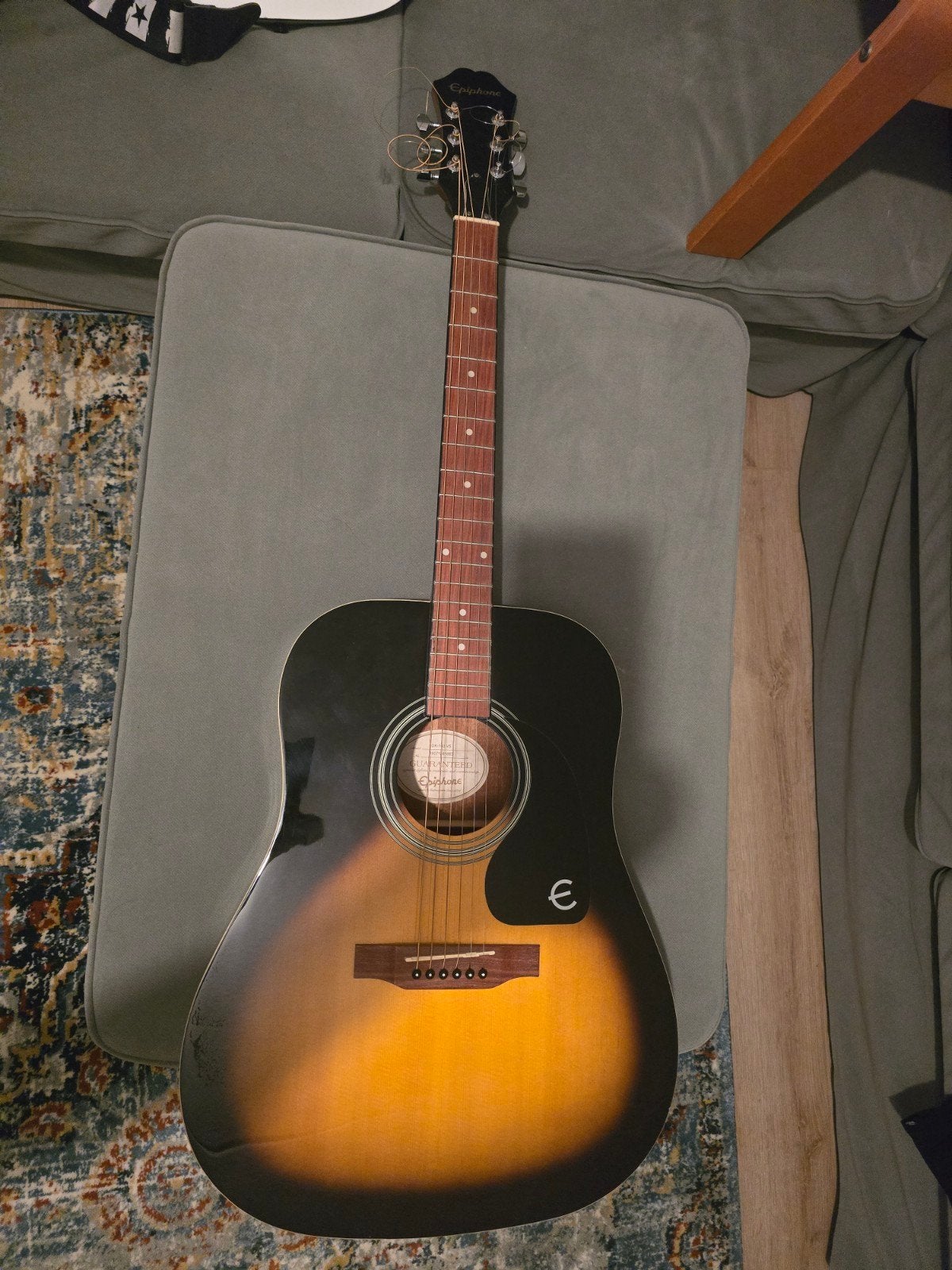 Epiphone DR-100, Muziek en Instrumenten, Ophalen, Gebruikt, Western- of Steelstringgitaar, Met koffer