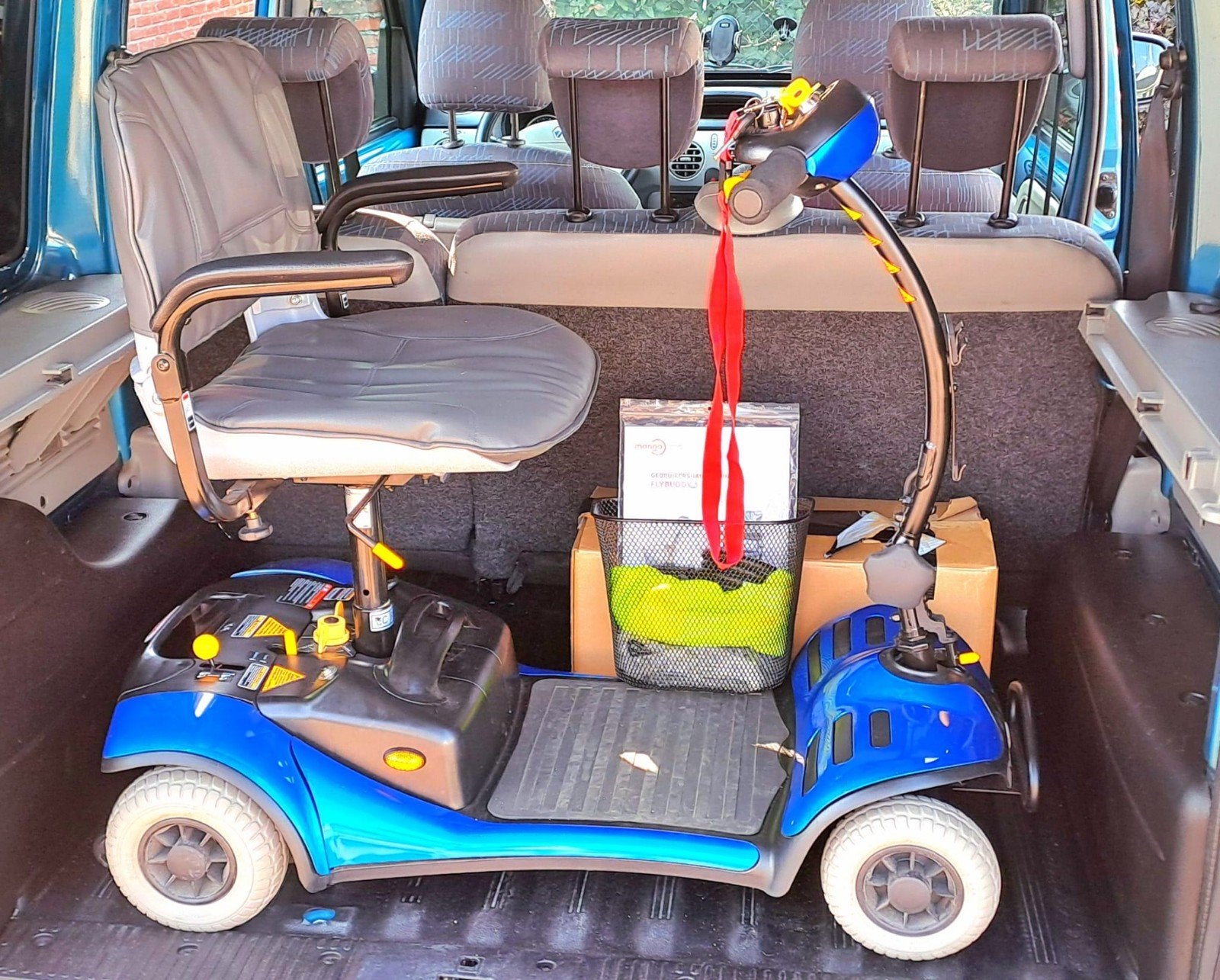 Opvouwbare scootmobiel mango xl traveller st4w -1 x gebruik, Ophalen, 10 km/u of minder, Excel, Nieuw