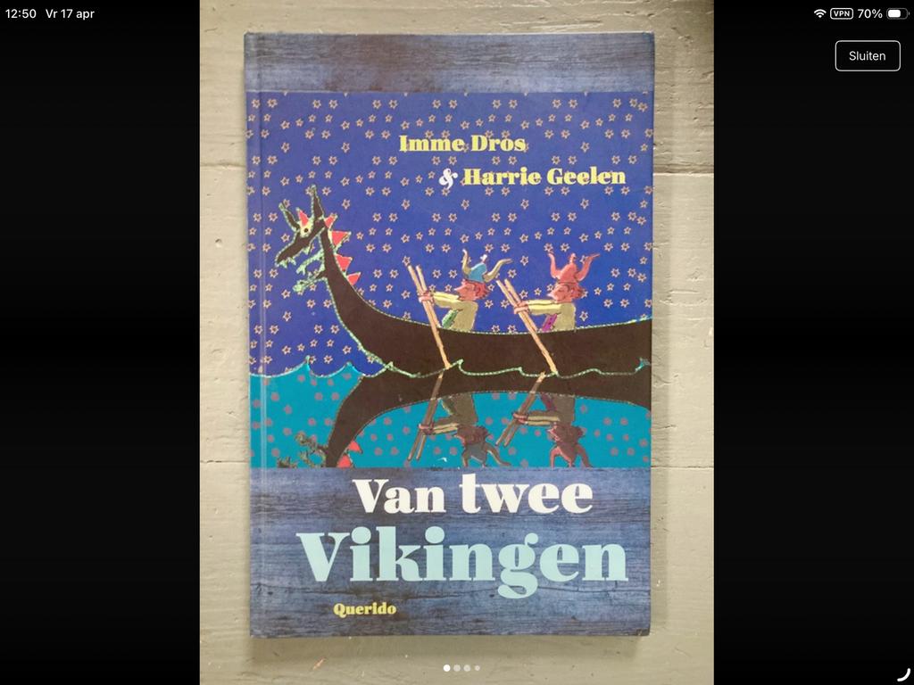Imme Dros - Van twee Vikingen, Ophalen of Verzenden, Zo goed als nieuw, Imme Dros