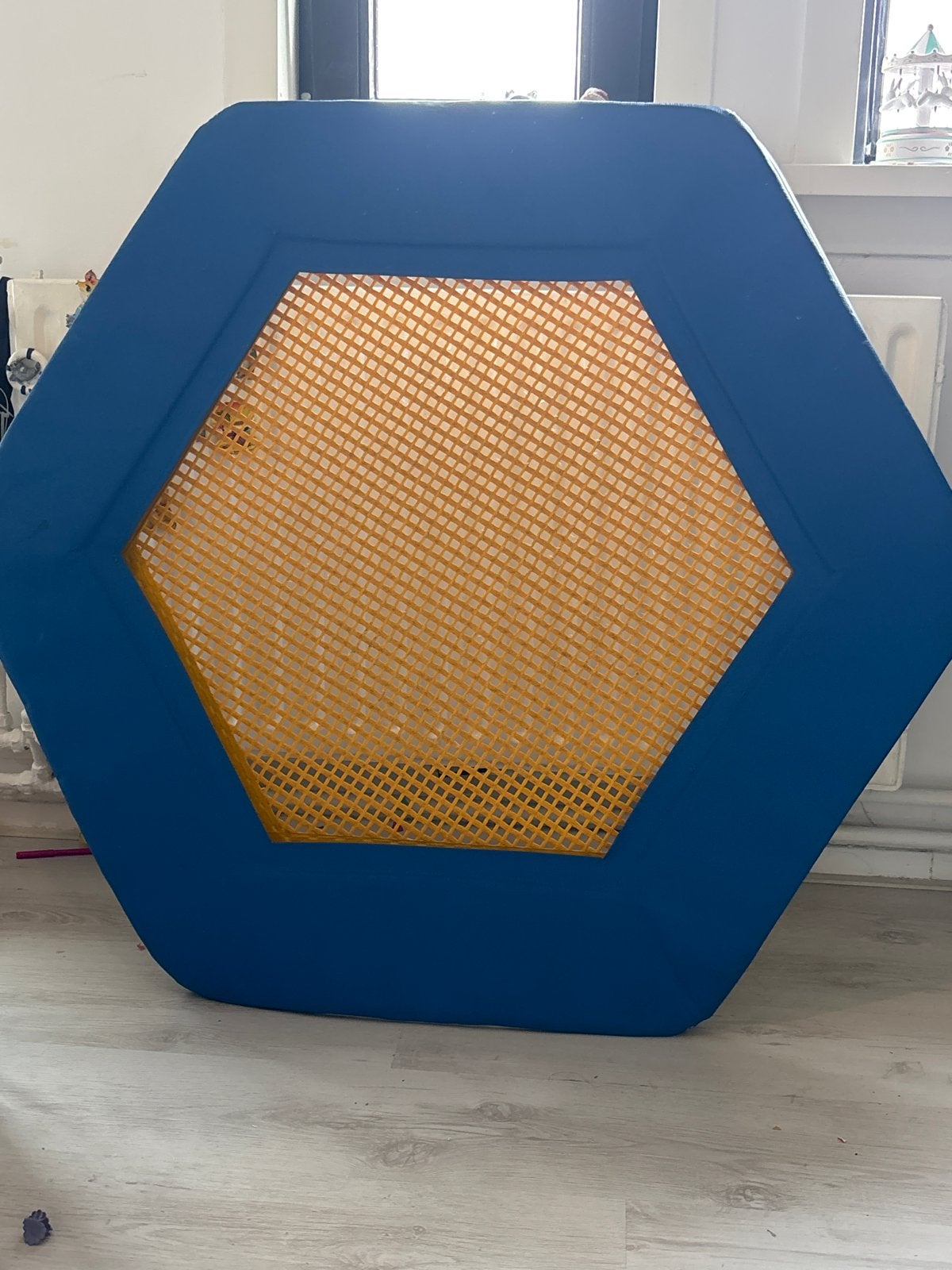 Zeshoekige mini-trampoline voor kinderen, Ophalen, Gebruikt