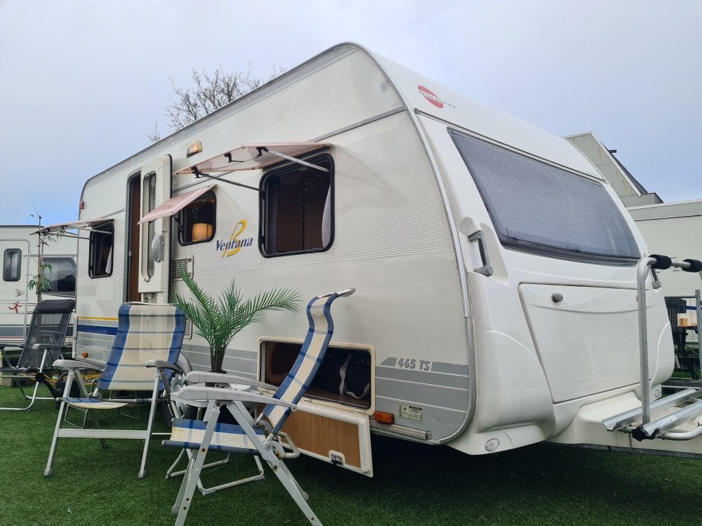 Bürstner VENTANA 465 TS / MOVER / VENTURA 300 VT, Caravans en Kamperen, Caravans, Rondzit, Kachel, Bedrijf, Bürstner
