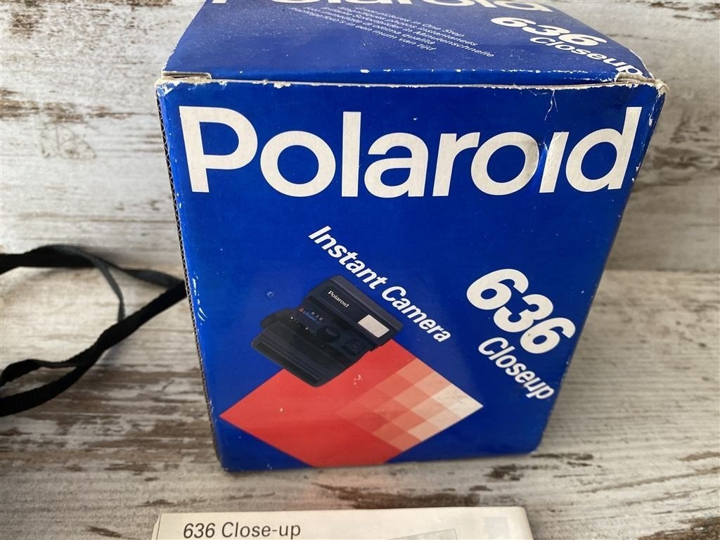 Polaroid 636 closeup vintage camera in orginele doos [1339], Verzenden, Zo goed als nieuw, Spiegelreflex, Canon