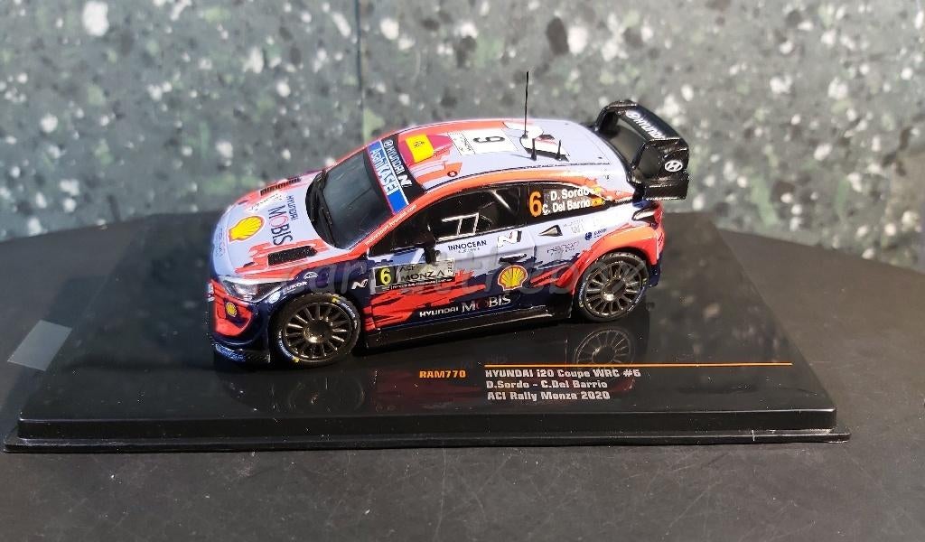 Hyundai i20 coupe WRC #6 1:43 Ixo V515, Verzenden, Nieuw, Auto, Overige merken