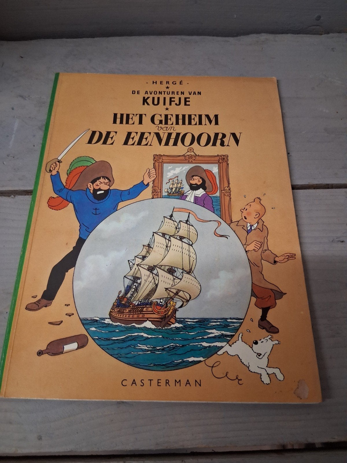 Kuifje het geheim van de Eenhoorn 1951, Boeken, Eén stripboek, Ophalen of Verzenden