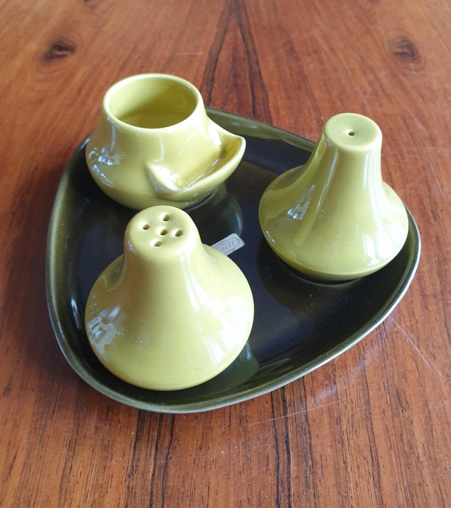 te koop: set Zenith peper en zoutstel, vintage jaren 60, Ophalen of Verzenden