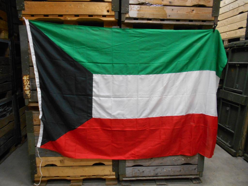 Scheepsvlag Shipmate vlag Koeweit Ca 150x225 cm, Diversen, Vlaggen en Wimpels, Zo goed als nieuw, Ophalen of Verzenden