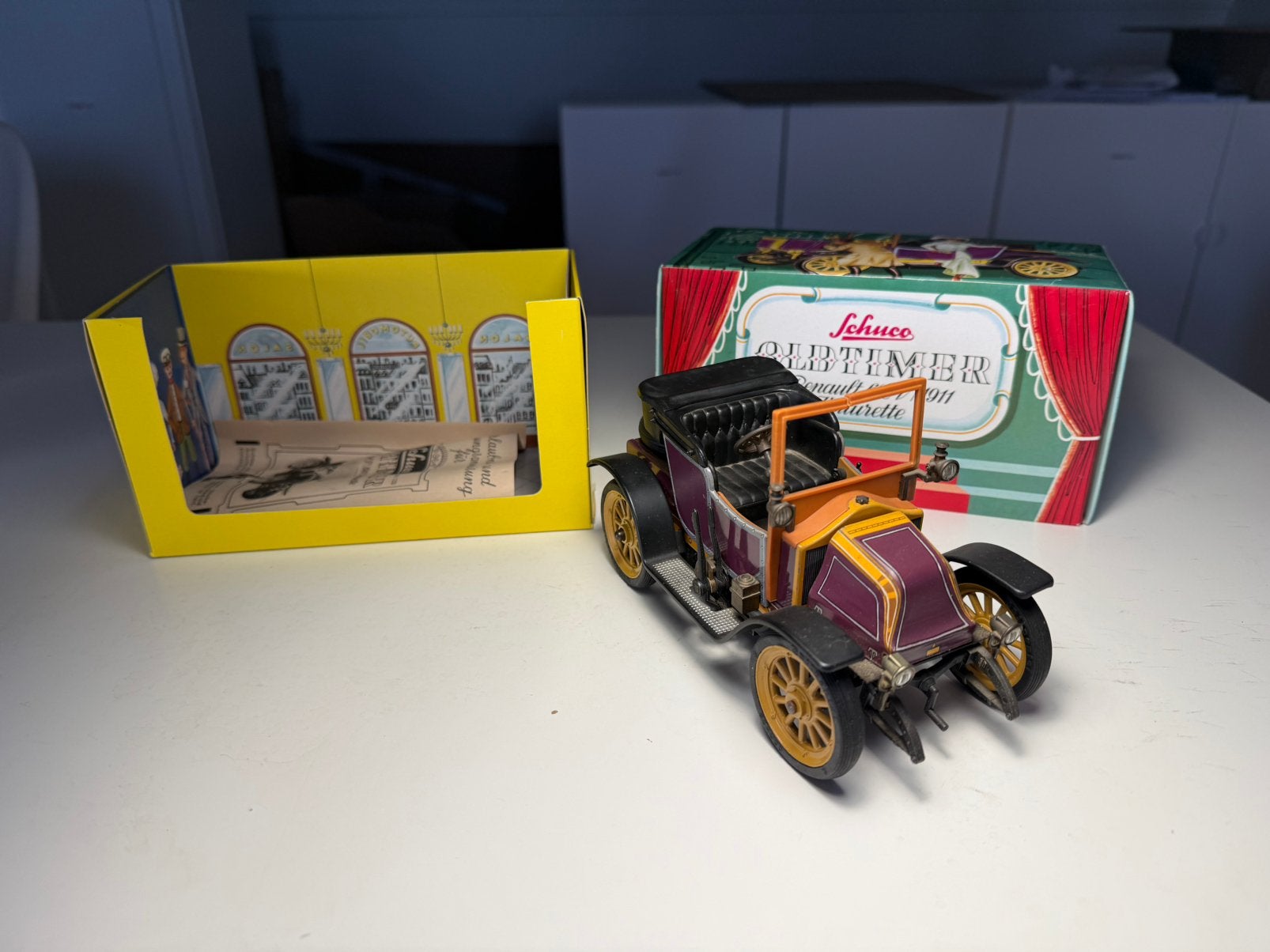 Schuco - Renault 6 CV 1911 Voiturette - Schaal 1:24, Verzenden, Zo goed als nieuw, Overige merken