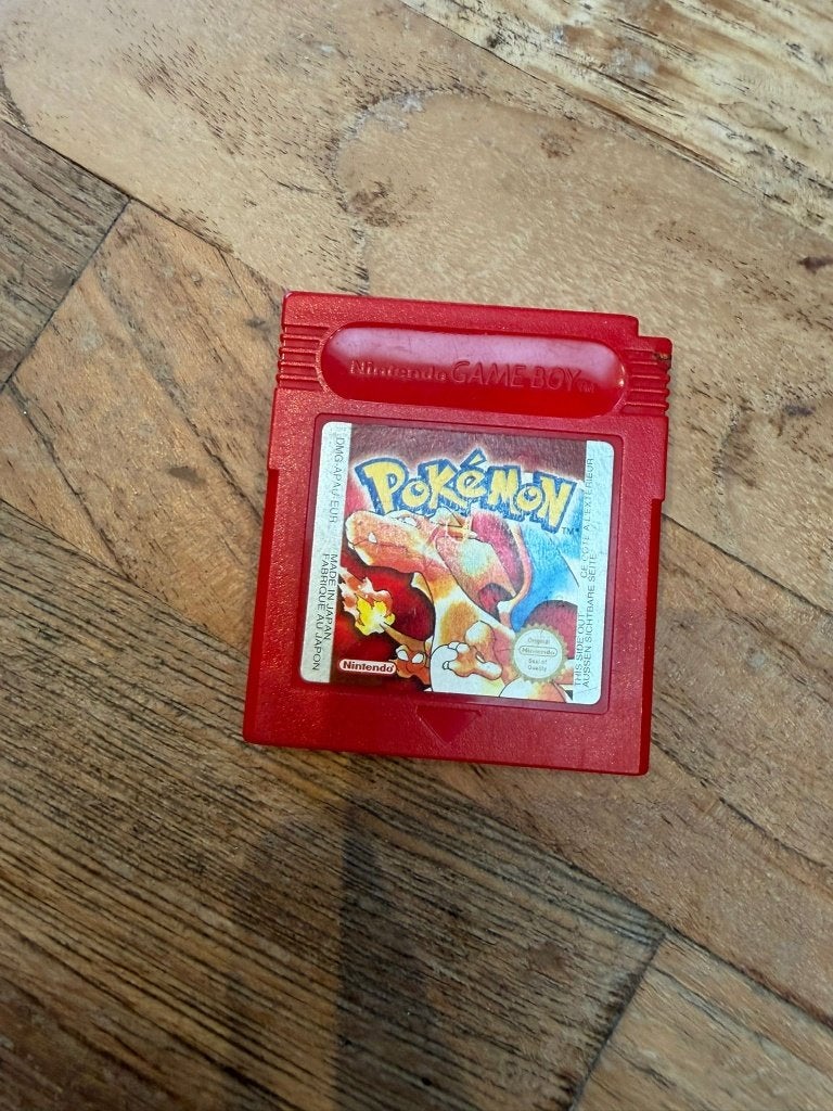 Pokémon Red Gameboy – Origineel – Werkt goed, Avontuur en Actie, Gebruikt, 1 speler, Ophalen of Verzenden