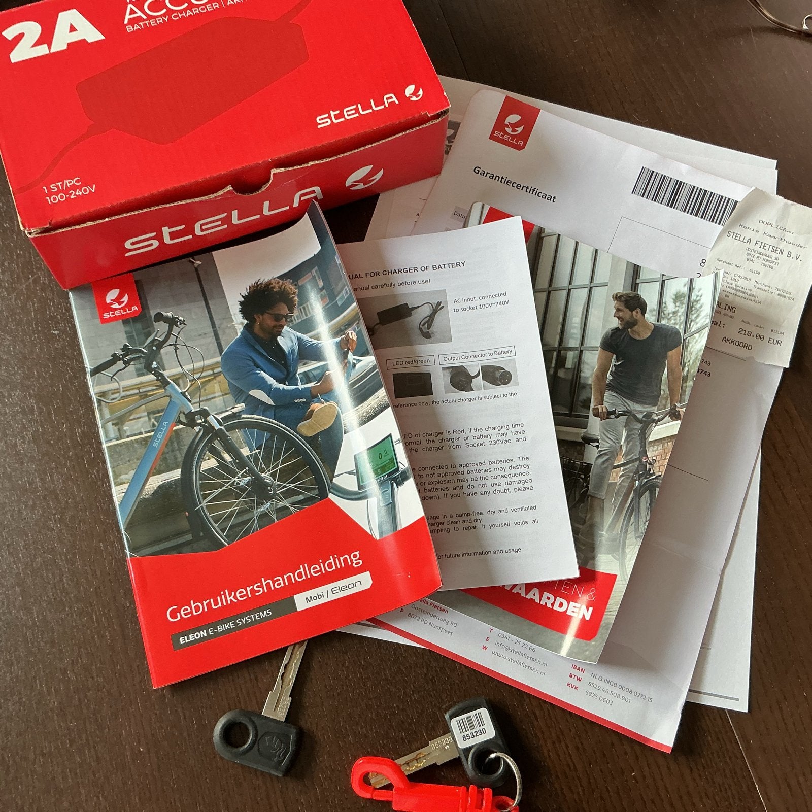 Stella Dolce black FDST comfort e-bike met zware accu, Gebruikt, 47 tot 51 cm, 50 km per accu of meer, Ophalen