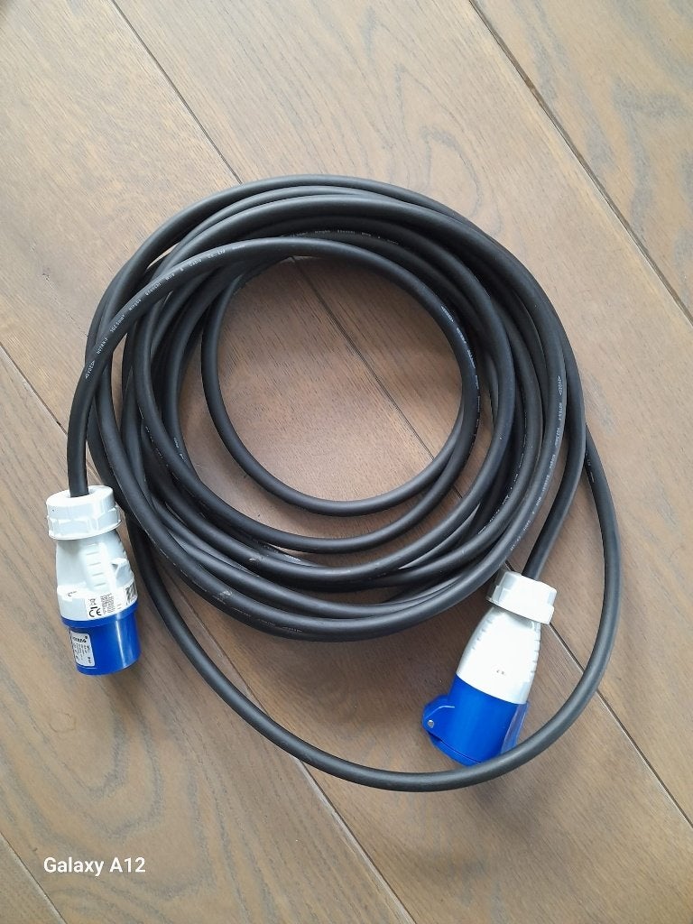 Cee kabel 20m., Caravans en Kamperen, Ophalen of Verzenden, Zo goed als nieuw