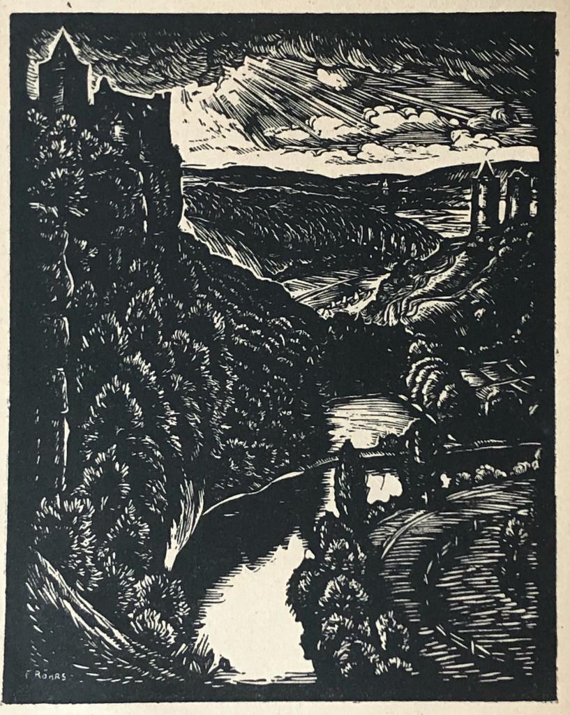 Mooie kunst bij het Grafiekkabinet Fritz Röhrs, Antiek en Kunst, Ophalen of Verzenden
