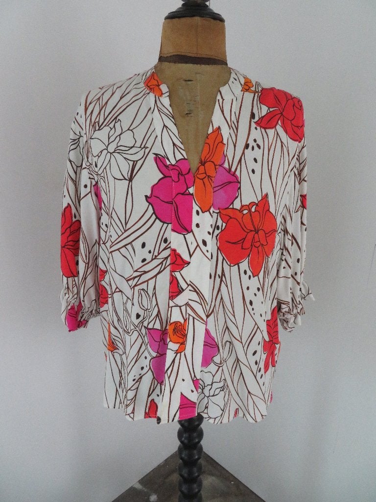 Dames blouse Milano maat 38-40 nieuw., Maat 38/40 (M), Meerkleurig, Ophalen of Verzenden, Zo goed als nieuw