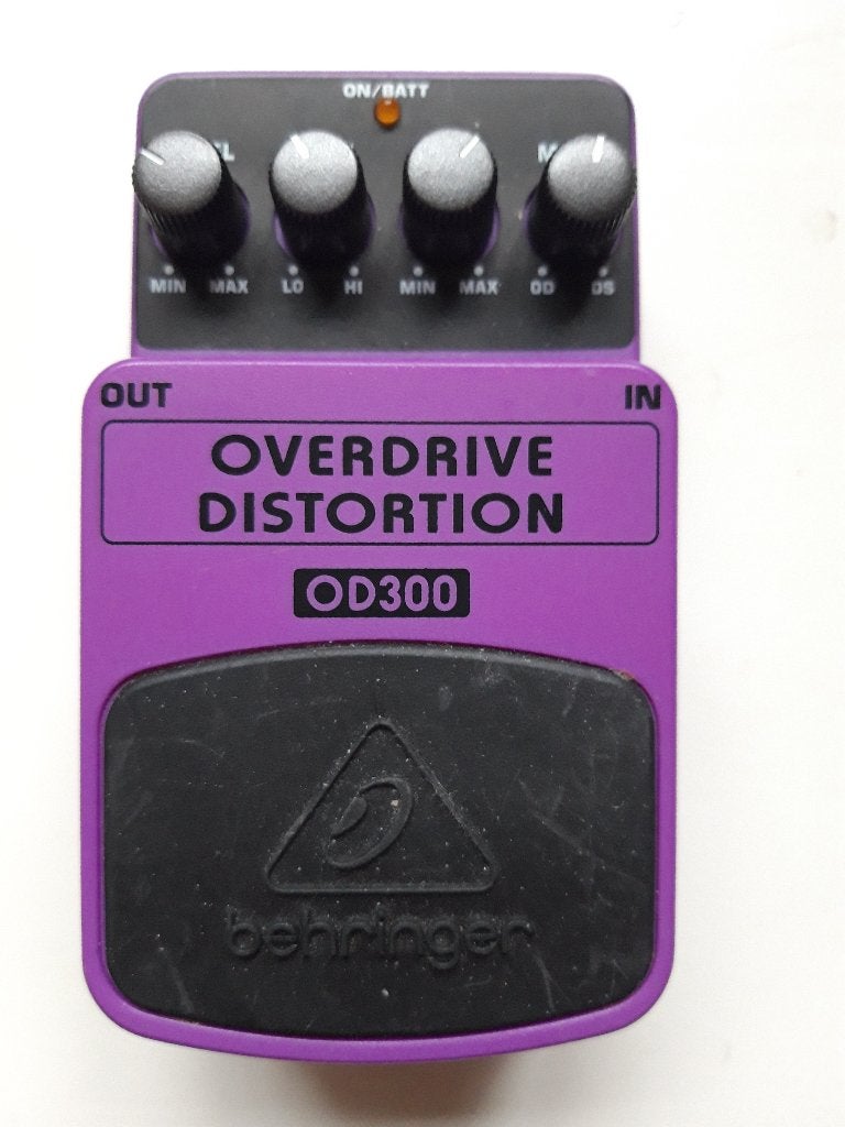 Behringer OD300 Overdrive/Distortion Pedaal, Ophalen of Verzenden, Gebruikt, Distortion, Overdrive of Fuzz