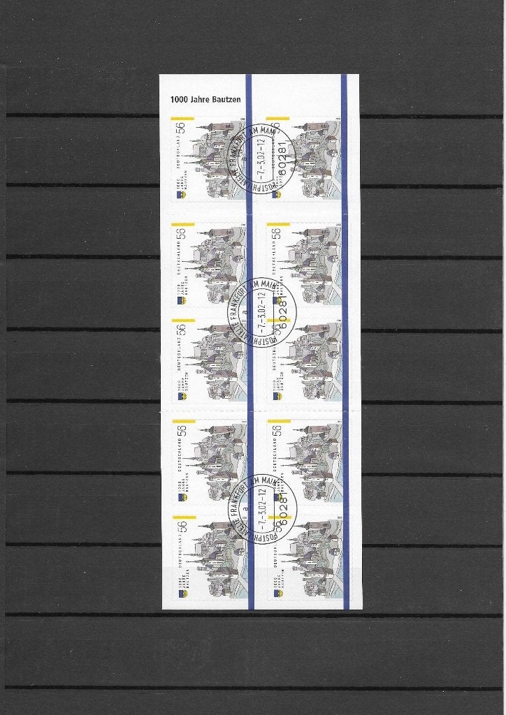 BRD, 2002, MH 48, gestempeld., Verzenden, BRD, Gestempeld
