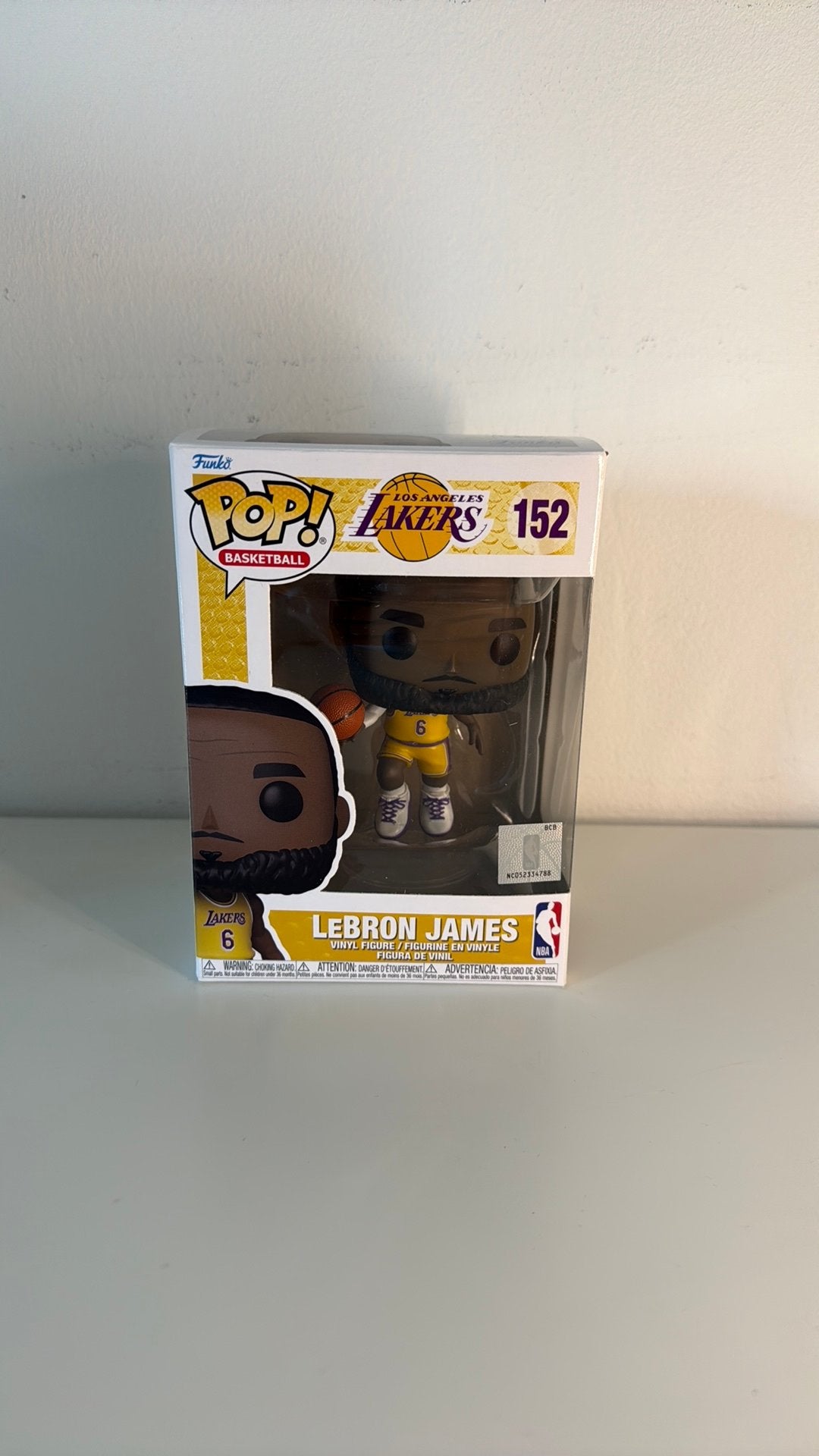 Funko pop! Lebron James (Lakers), Ophalen, Zo goed als nieuw