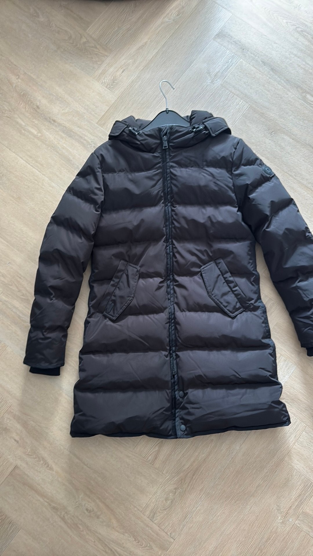 Airforce jas, Kleding | Dames, Jassen | Winter, Ophalen of Verzenden, Zo goed als nieuw, Zwart